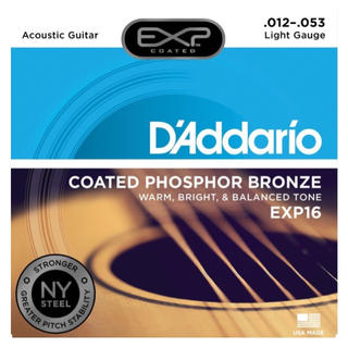 EXP16 ダダリオ アコースティック ギター 弦  (アコースティックギター)