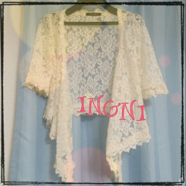 INGNI(イング)のINGNI レースボレロ♪ レディースのトップス(ボレロ)の商品写真