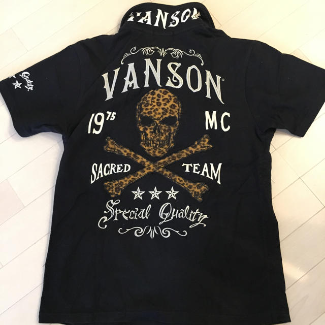 VANSON(バンソン)のバンソン 半袖ポロシャツ メンズのトップス(ポロシャツ)の商品写真