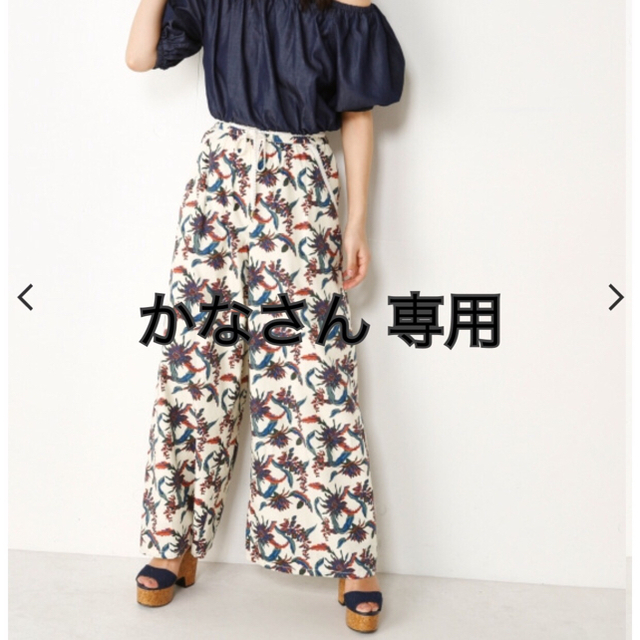 SLY VINTAGE CEREUS WIDE PTパンツ