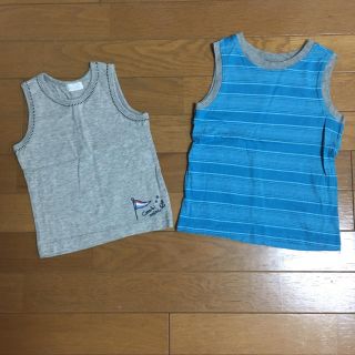 コンビミニ(Combi mini)の【美品】タンクトップ2枚セット(Tシャツ/カットソー)