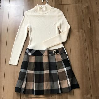 バーバリー(BURBERRY)のブルーレーベルクレストブリッジワンピース(ひざ丈ワンピース)