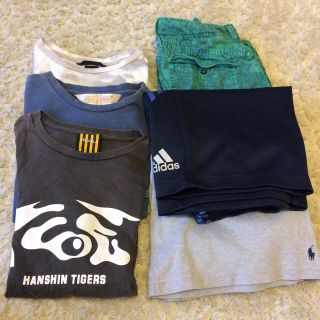 エイチアンドエム(H&M)の【SALE】140センチ Tシャツ&短パン セット(Tシャツ/カットソー)