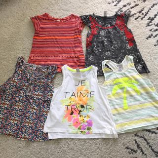 ザラキッズ(ZARA KIDS)のZARA kids トップス 5枚セット 110cm 4-5years(Tシャツ/カットソー)