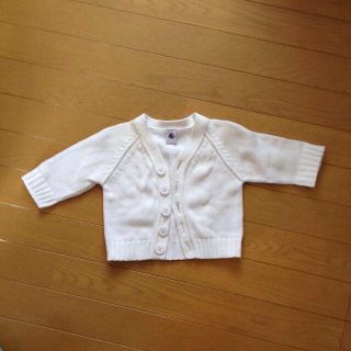 プチバトー(PETIT BATEAU)のプチバトーカーディガン(その他)