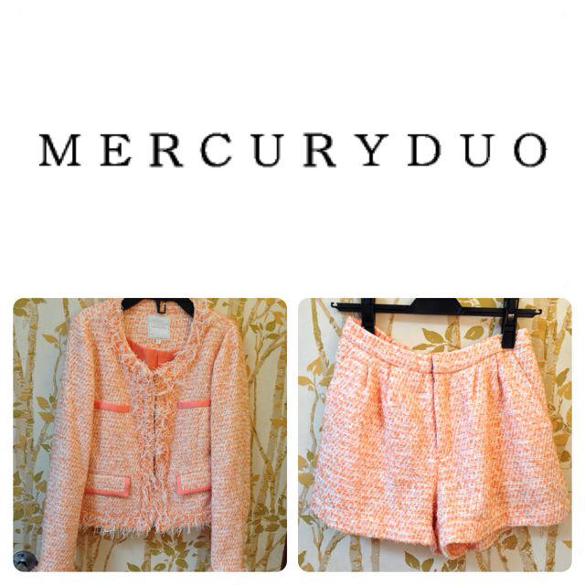 MERCURYDUO(マーキュリーデュオ)のマーキュリーデュオ♡セットアップ レディースのジャケット/アウター(ブルゾン)の商品写真