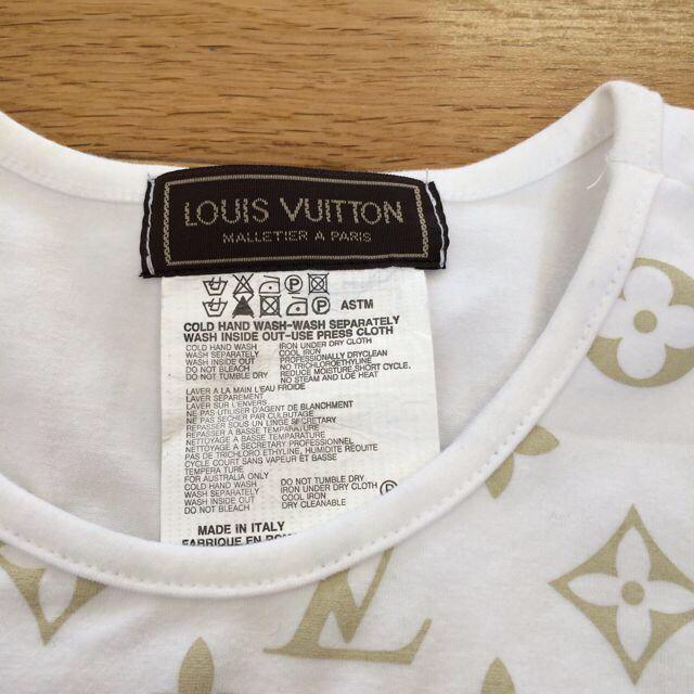 LOUIS VUITTON(ルイヴィトン)のルイヴィトン Tシャツ レディースのトップス(Tシャツ(半袖/袖なし))の商品写真