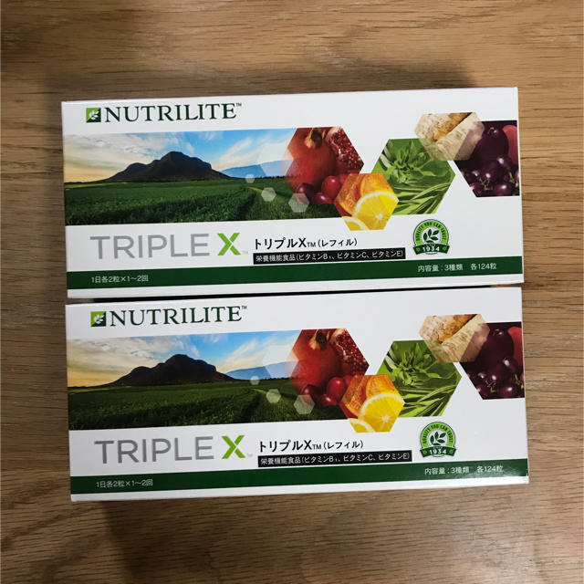 超激得セール アムウェイ トリプルX(xx) 健康用品 健康食品 サプリ ...