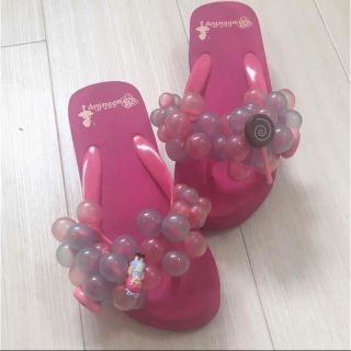 ロキシー(Roxy)のバブルフロップ ビーチサンダル☆(ビーチサンダル)