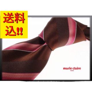 マリクレール(Marie Claire)の【新品】マリ クレール オム marie claire シルク絹100％ネクタイ(ネクタイ)