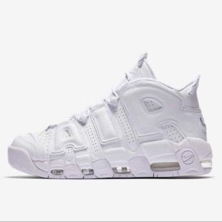 ナイキ(NIKE)のモアテン Nike Air More Uptempo Triple White(スニーカー)