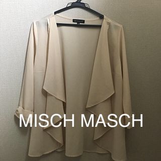 ミッシュマッシュ(MISCH MASCH)のMISCH MASCHシフォンアウター(ノーカラージャケット)