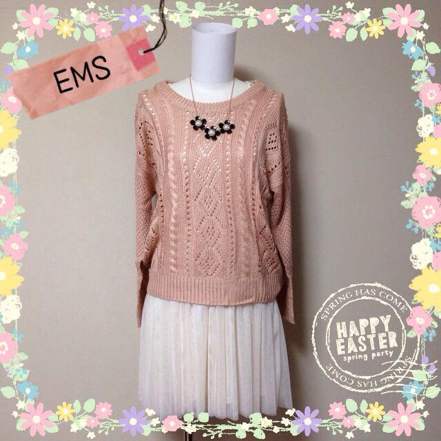 EMS(イームス)の未使用★EMSガーリーコーデSET レディースのトップス(ニット/セーター)の商品写真