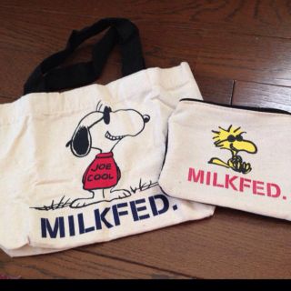 ミルクフェド(MILKFED.)のMILKFED＊ポーチ＆バック(ポーチ)