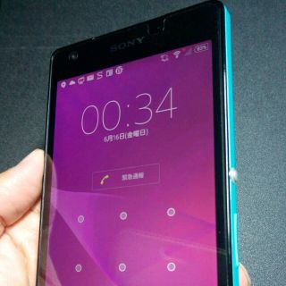 ソニー(SONY)の（あやさん専用）[値下げ]au　スマホ　sol25 Xperia Android(スマートフォン本体)