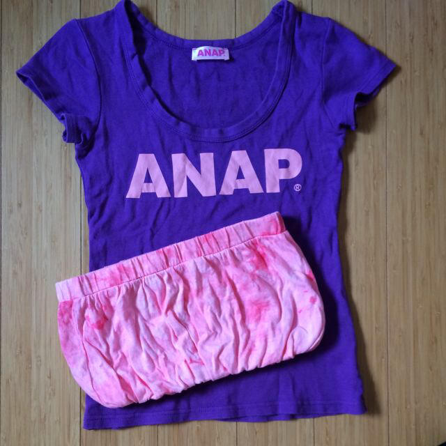 ANAP(アナップ)のANAP Tシャツ＆チューブトップ レディースのトップス(Tシャツ(半袖/袖なし))の商品写真