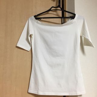 ジルスチュアート(JILLSTUART)のタグ付き新品♡JILLSTUART ボートネックカットソー(カットソー(半袖/袖なし))