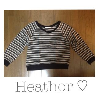 ヘザー(heather)のヘザー ニット 送料込み ♡(ニット/セーター)