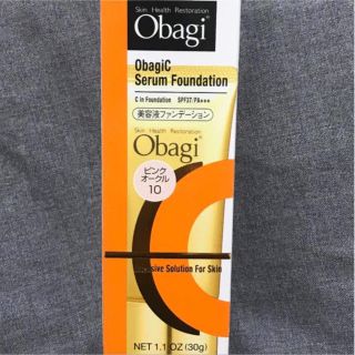 オバジ(Obagi)のオバジC セラムファンデーション ピンクオークル10(ファンデーション)