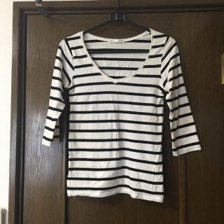 ザラ(ZARA)のザラ zara ボーダー カットソー(カットソー(半袖/袖なし))