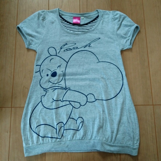 Disney(ディズニー)のTシャツ プーさん キッズ キッズ/ベビー/マタニティのキッズ服女の子用(90cm~)(Tシャツ/カットソー)の商品写真