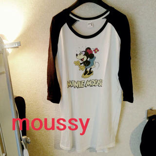マウジー(moussy)のmoussy◎disneyコラボ(Tシャツ(長袖/七分))