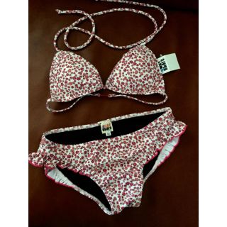 シェル(Cher)のcher shore 新品 フラワー ビキニ フリル(水着)