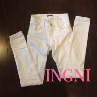 イング(INGNI)のINGNI♡ホワイトスキニー(デニム/ジーンズ)