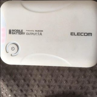 エレコム(ELECOM)のモバイルバッテリー(バッテリー/充電器)