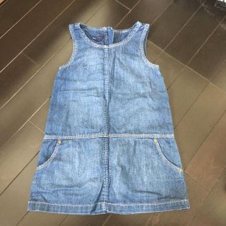 ベビーギャップ(babyGAP)のbabyGap デニム ジャンパースカート サロペットスカート(ワンピース)