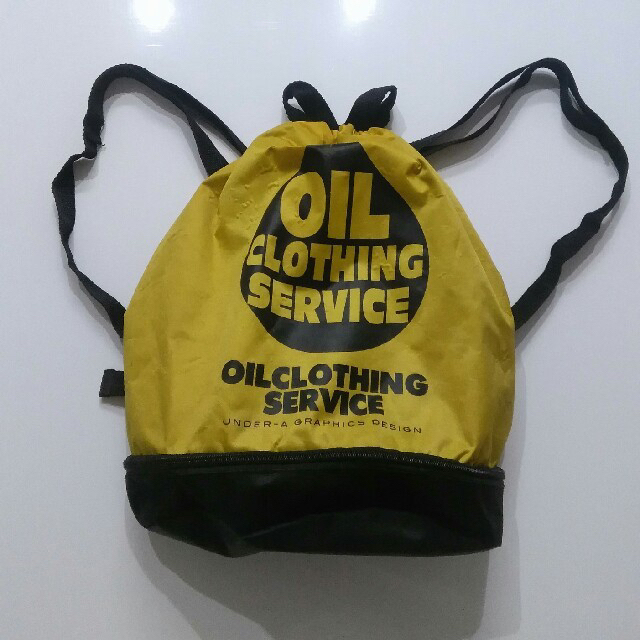 OIL(オイル)のOIL CLOSTHING  オイル　ナップサック　プールバッグ　リュック キッズ/ベビー/マタニティのこども用バッグ(リュックサック)の商品写真