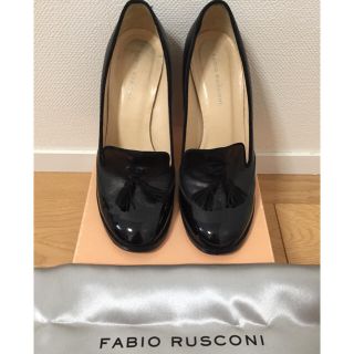 ファビオルスコーニ(FABIO RUSCONI)のFABIO RUSCONI ファビオルスコーニ パンプス ブラック(ハイヒール/パンプス)