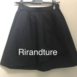 リランドチュール(Rirandture)のRirandture黒スカート(ミニスカート)