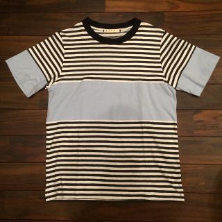 マルニ(Marni)のボーダーTシャツ(Tシャツ(半袖/袖なし))