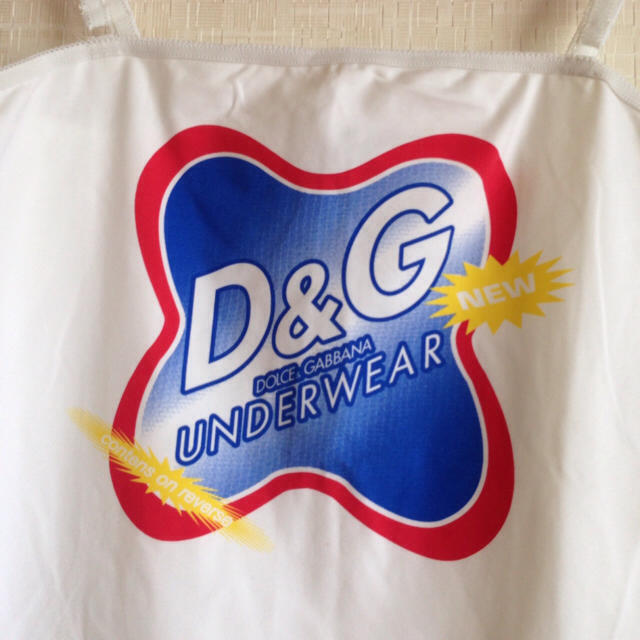 D&G(ディーアンドジー)の未使用☆D&G☆UNDERWEARラインキャミソール レディースのトップス(キャミソール)の商品写真