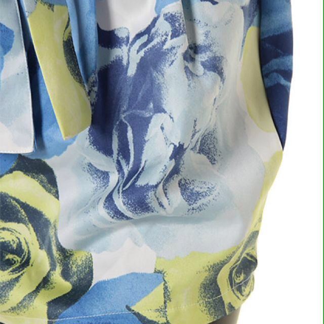 Delyle NOIR(デイライルノアール)のDelyle NOIR 大花柄ストール レディースのファッション小物(ストール/パシュミナ)の商品写真