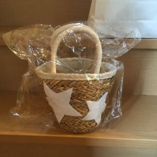 ドゥーズィエムクラス(DEUXIEME CLASSE)のお値下げ〜雑貨店購入 かごbag♡星‼︎(かごバッグ/ストローバッグ)