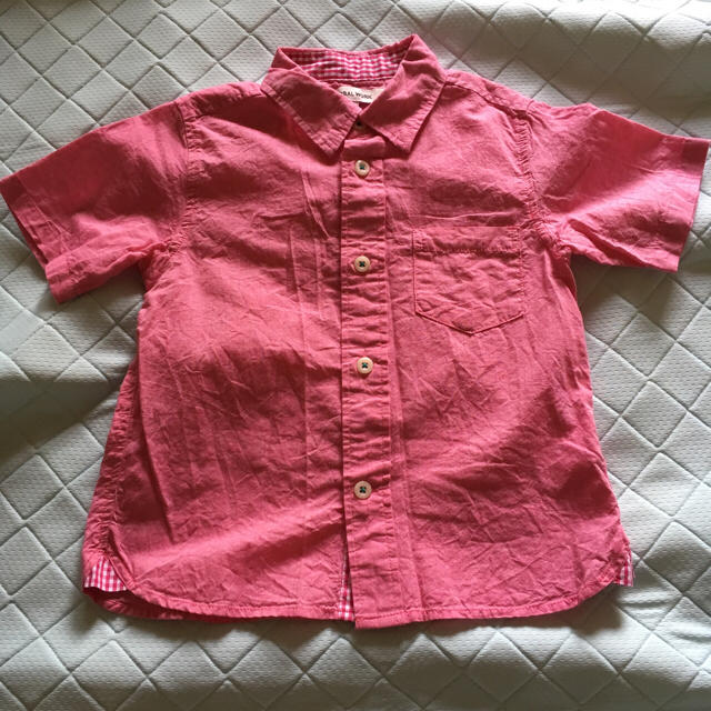 GLOBAL WORK(グローバルワーク)のGLOBAL WORK キッズシャツM キッズ/ベビー/マタニティのキッズ服男の子用(90cm~)(ブラウス)の商品写真