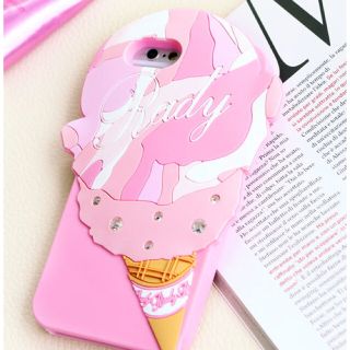 レディー(Rady)の新品未開封♡Rady  ミルフルールマーブルアイスクリームラバーケース ピンク(iPhoneケース)