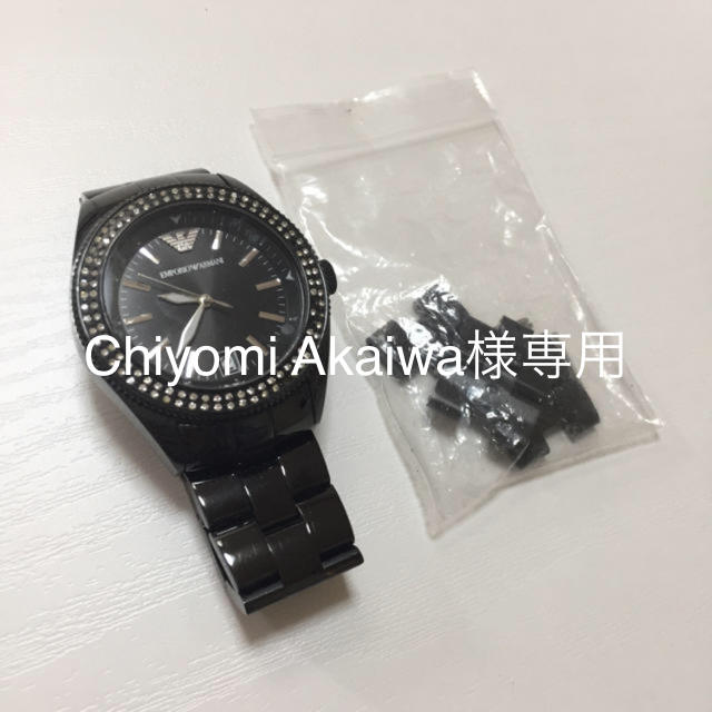 Emporio Armani(エンポリオアルマーニ)のChiyomi Akaiwa様専用 レディースのファッション小物(腕時計)の商品写真