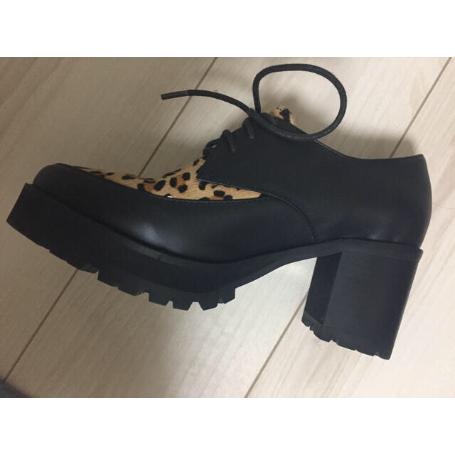 JEFFREY CAMPBELL(ジェフリーキャンベル)のJEFFREY CAMPBELL レースアップシューズ レディースの靴/シューズ(ローファー/革靴)の商品写真