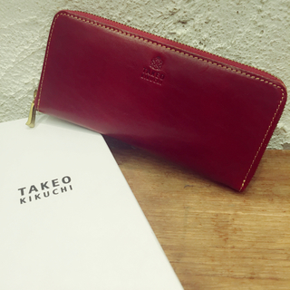 タケオキクチ(TAKEO KIKUCHI)の✳︎新品✳︎箱付き TAKEO KIKUCHI 長財布（小）(財布)