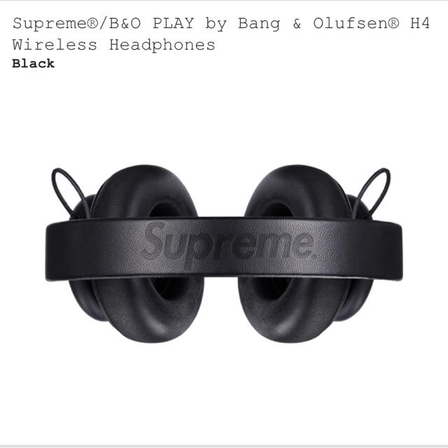 公式の Supreme メロ出品 ヘッドホン Supreme ヘッドフォン/イヤフォン