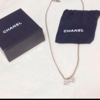 シャネル(CHANEL)のCHANEL COCOハートネックレス(ネックレス)