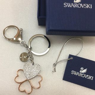 スワロフスキー(SWAROVSKI)の新品❗️スワロフスキー バッグチャーム キーホルダー(キーホルダー)