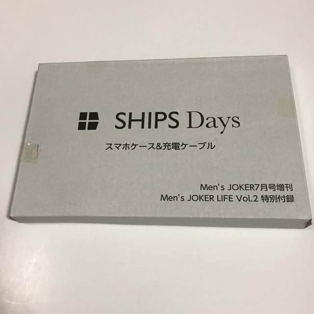 SHIPS(シップス)の値下げ！SHIPS Day スマホケースのみ スマホ/家電/カメラのスマホアクセサリー(Androidケース)の商品写真