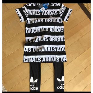 アディダス(adidas)の★新品★アディダス★ワンピース★レギンス★セット(ミニワンピース)