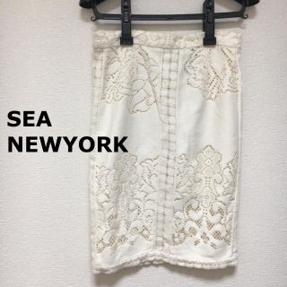 シーニューヨーク(Sea New York)のSea New York レース タイトスカート(ひざ丈スカート)