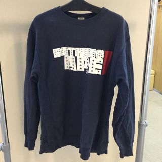 アベイシングエイプ(A BATHING APE)のA BATHING APEスウェット Lサイズ(スウェット)