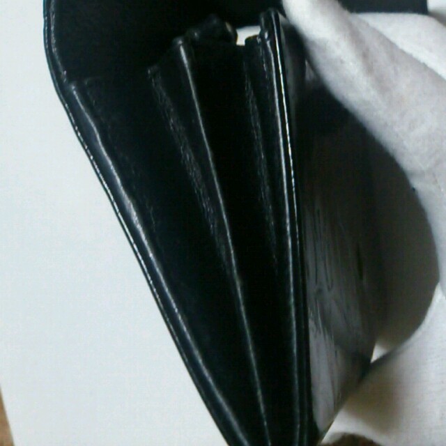 Christian Dior(クリスチャンディオール)の☆a‐chan様専用☆Dior トロッターエナメル 黒 長財布 正規品 レディースのファッション小物(財布)の商品写真